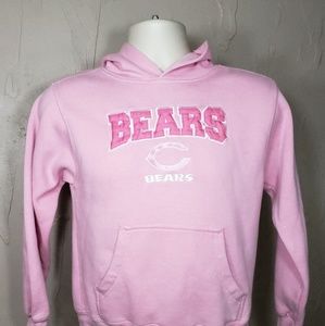 Girls pink Chicago Bears Hoodie
